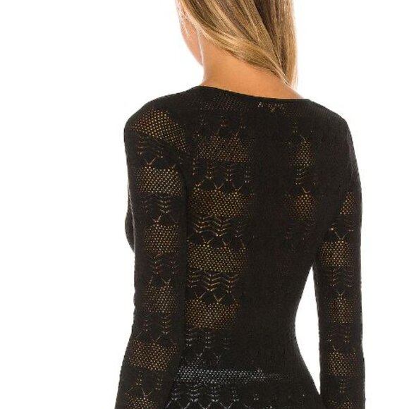 NWOT Revolve Tularosa Suzie Sweater Black Long Sleeve - Picture 3 of 7